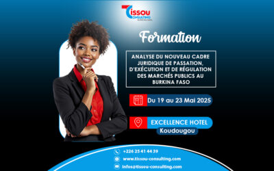 Formation spécialisée sur le nouveau cadre juridique des marchés publics au Burkina Faso